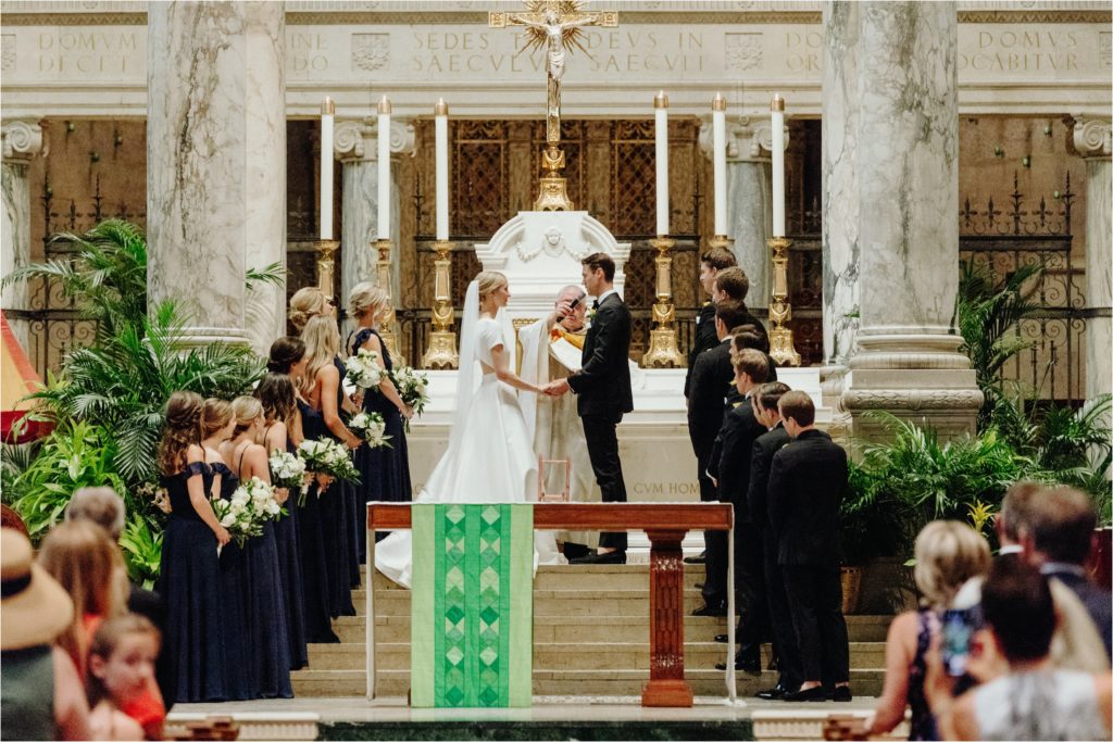 Basilica Wedding, Minneapolis Minnesota