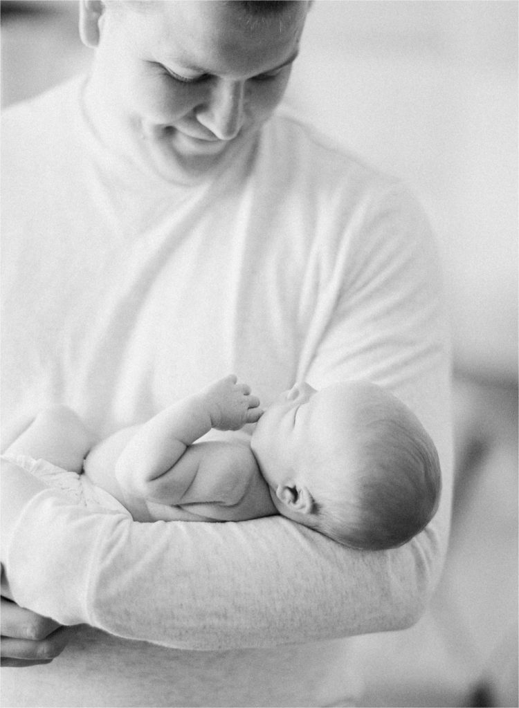Light and airy Minnesota newborn photographer