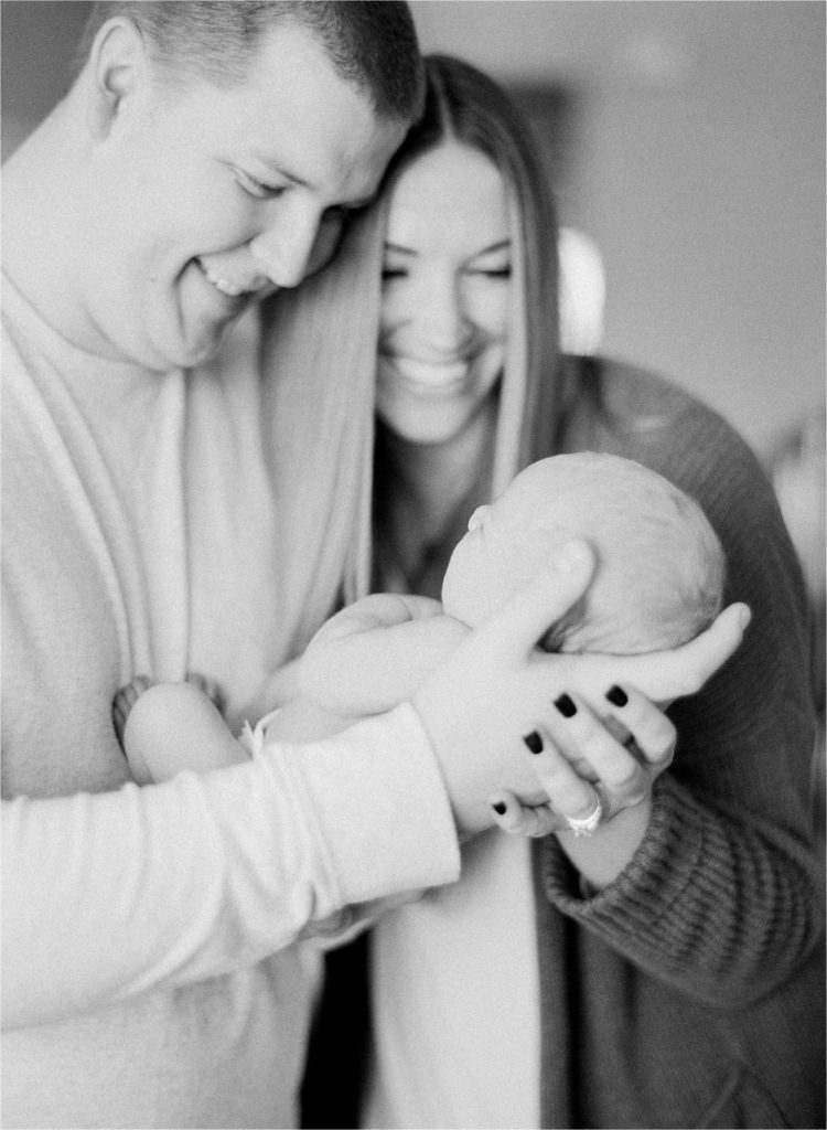 Light and airy Minnesota newborn photographer