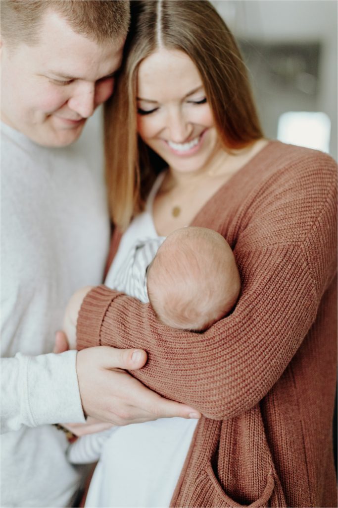 Light and airy Minnesota newborn photographer
