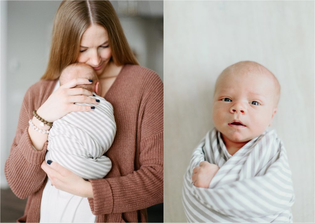 Light and airy Minnesota newborn photographer