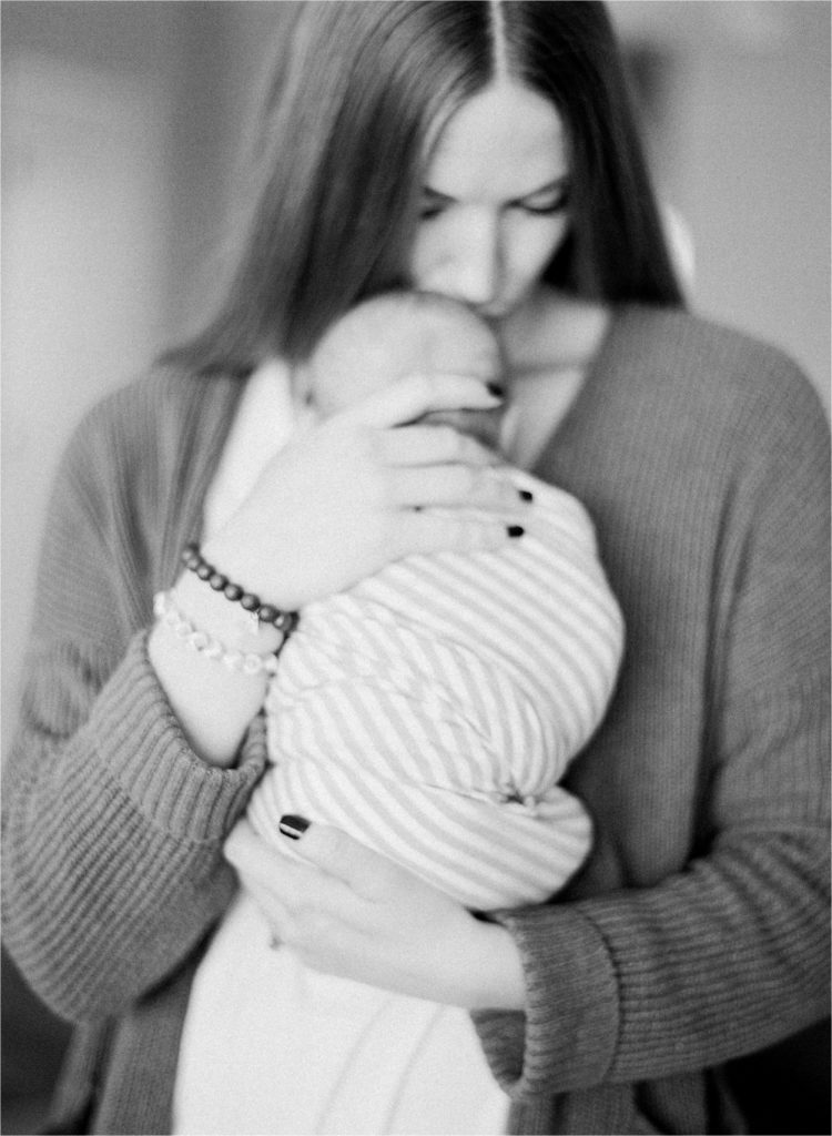 Light and airy Minnesota newborn photographer