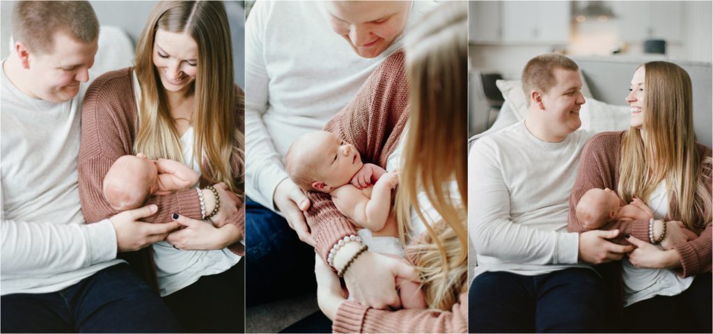 Light and airy Minnesota newborn photographer