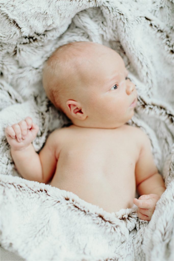 Light and airy Minnesota newborn photographer