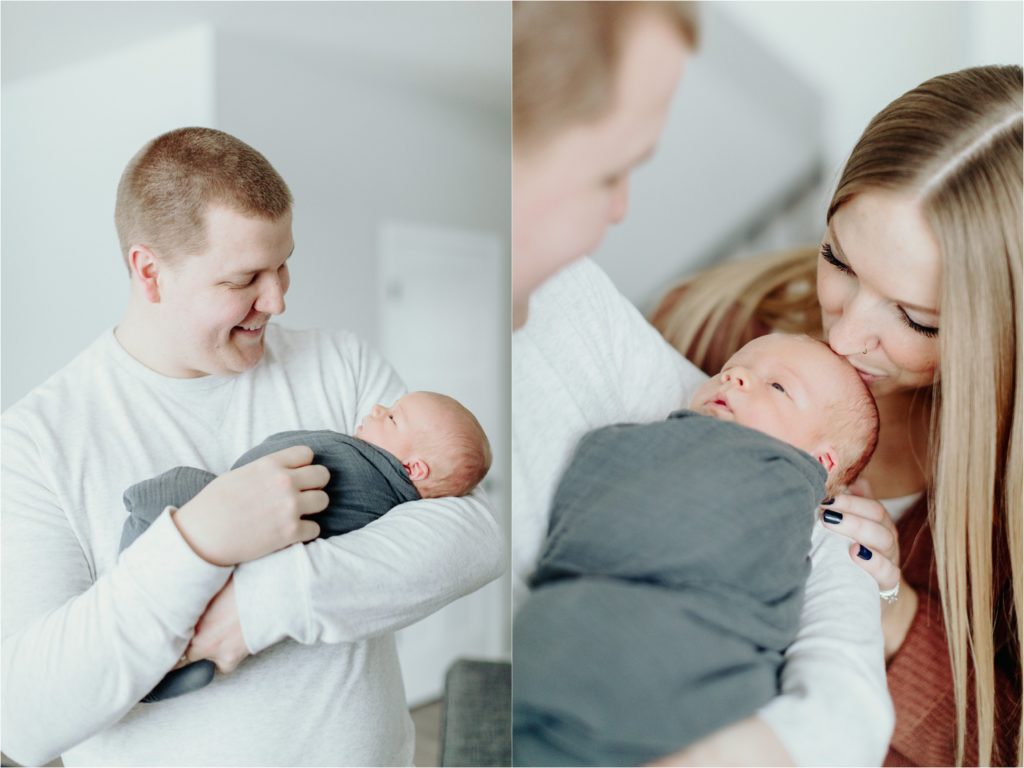 Light and airy Minnesota newborn photographer