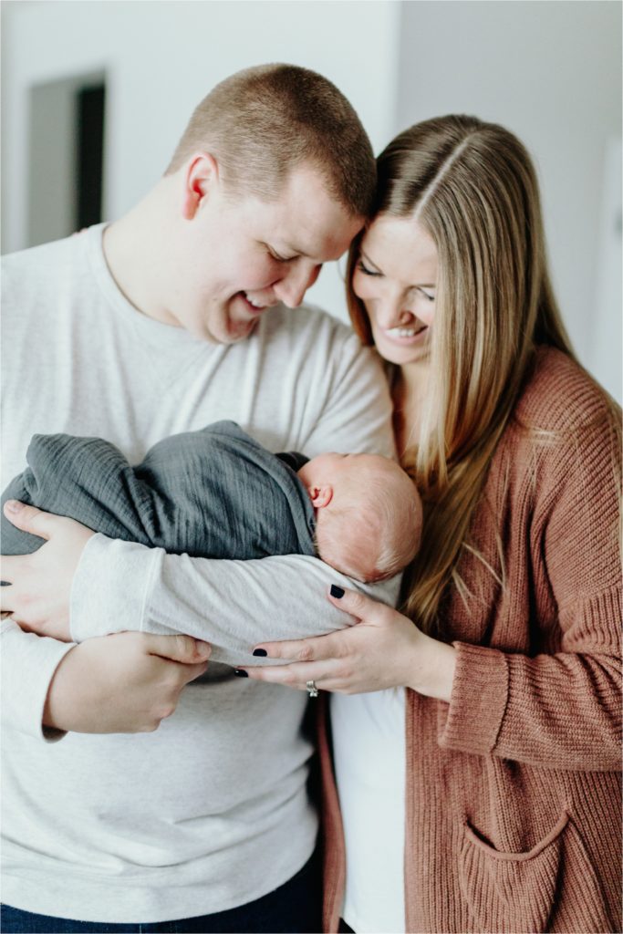 Light and airy Minnesota newborn photographer