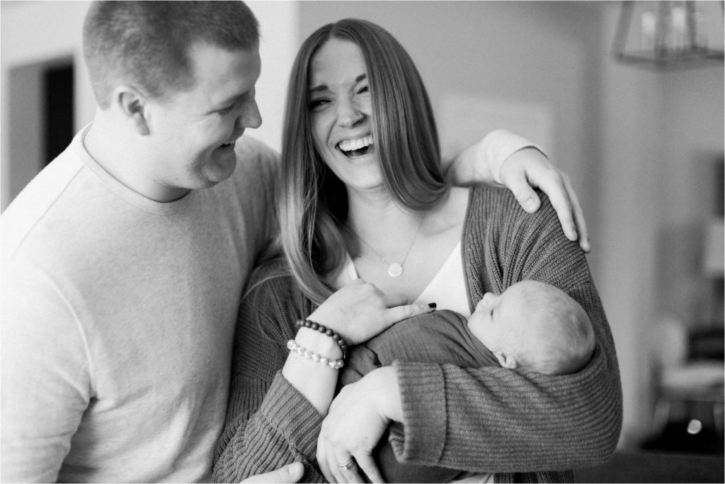 Light and airy Minnesota newborn photographer