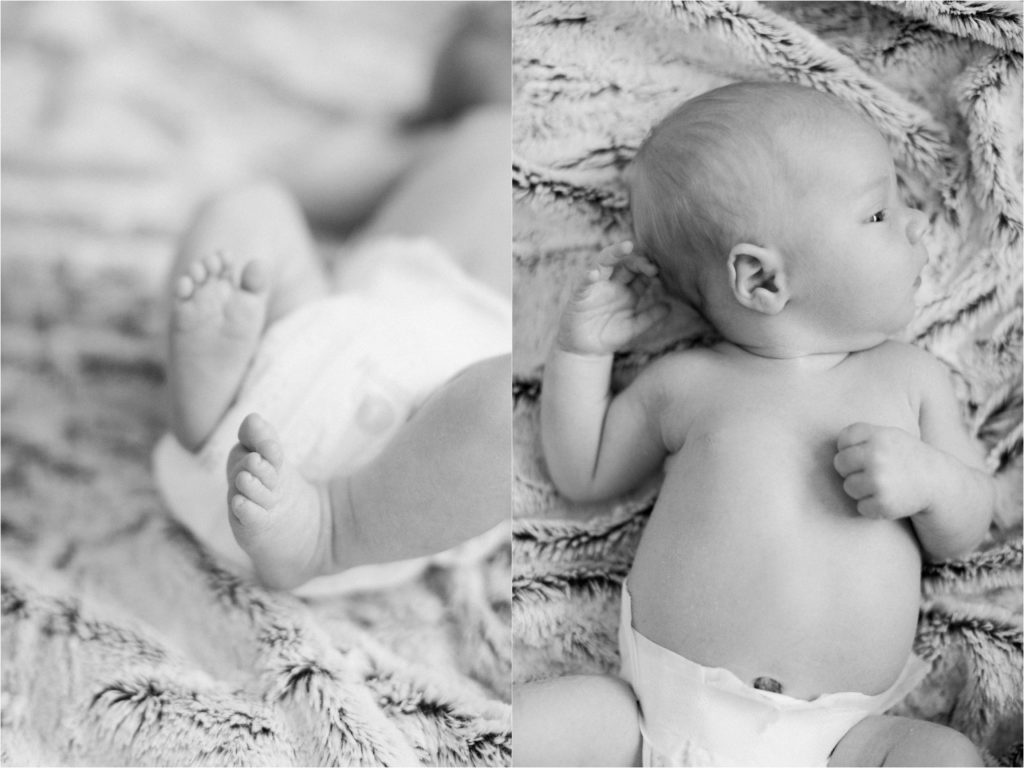 Light and airy Minnesota newborn photographer