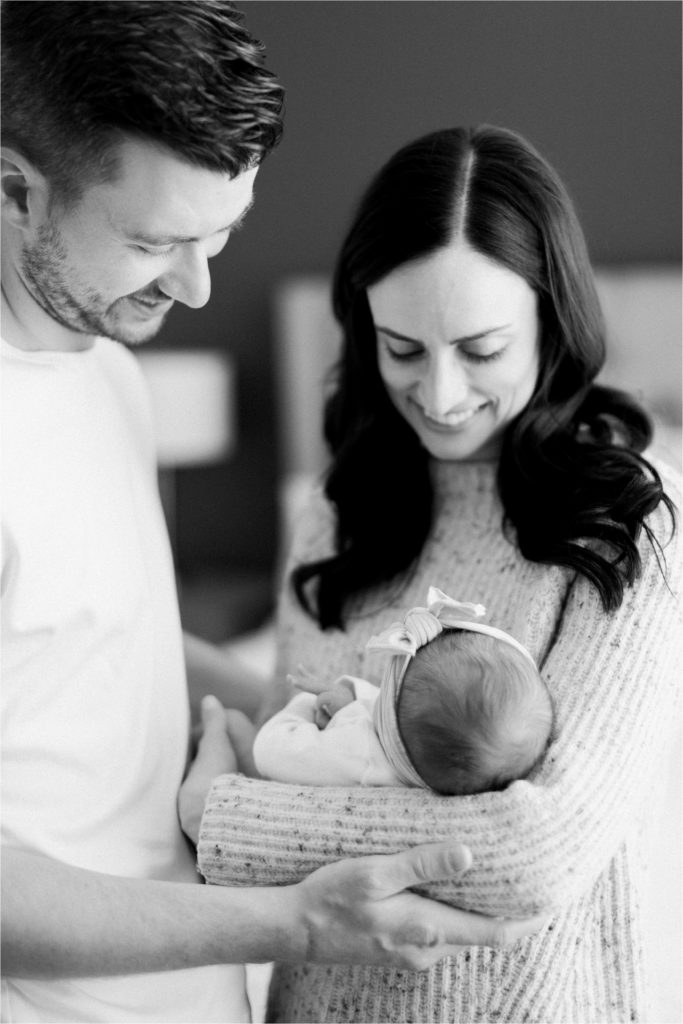 Light and airy Minnesota newborn photographer