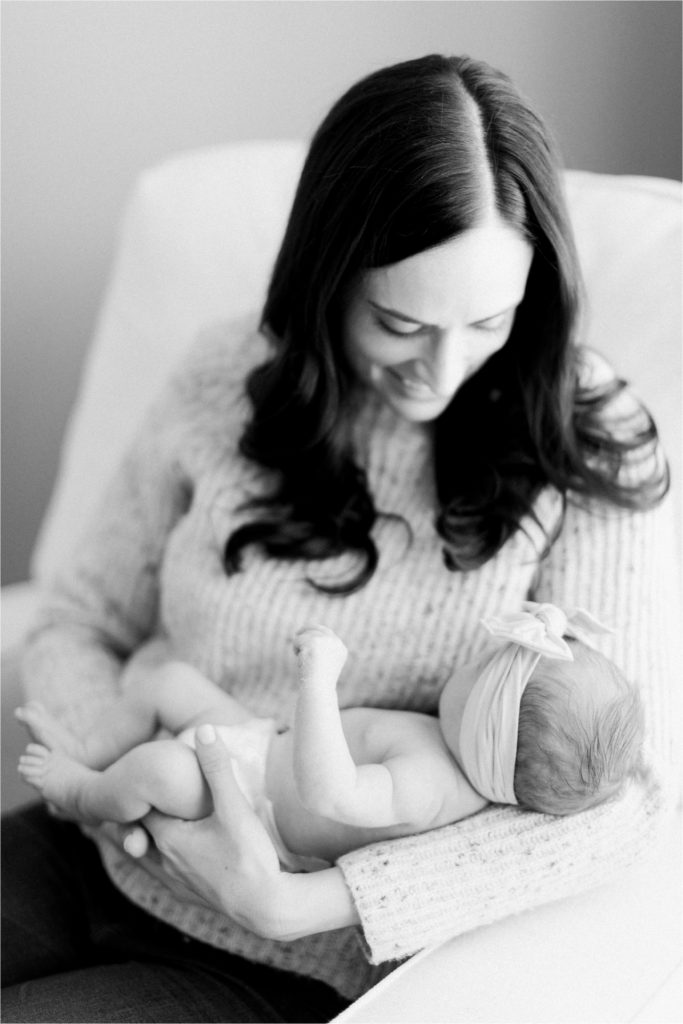 Light and airy Minnesota newborn photographer