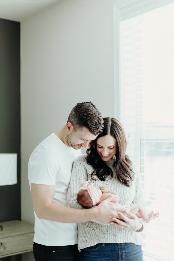 Light and airy Minnesota newborn photographer