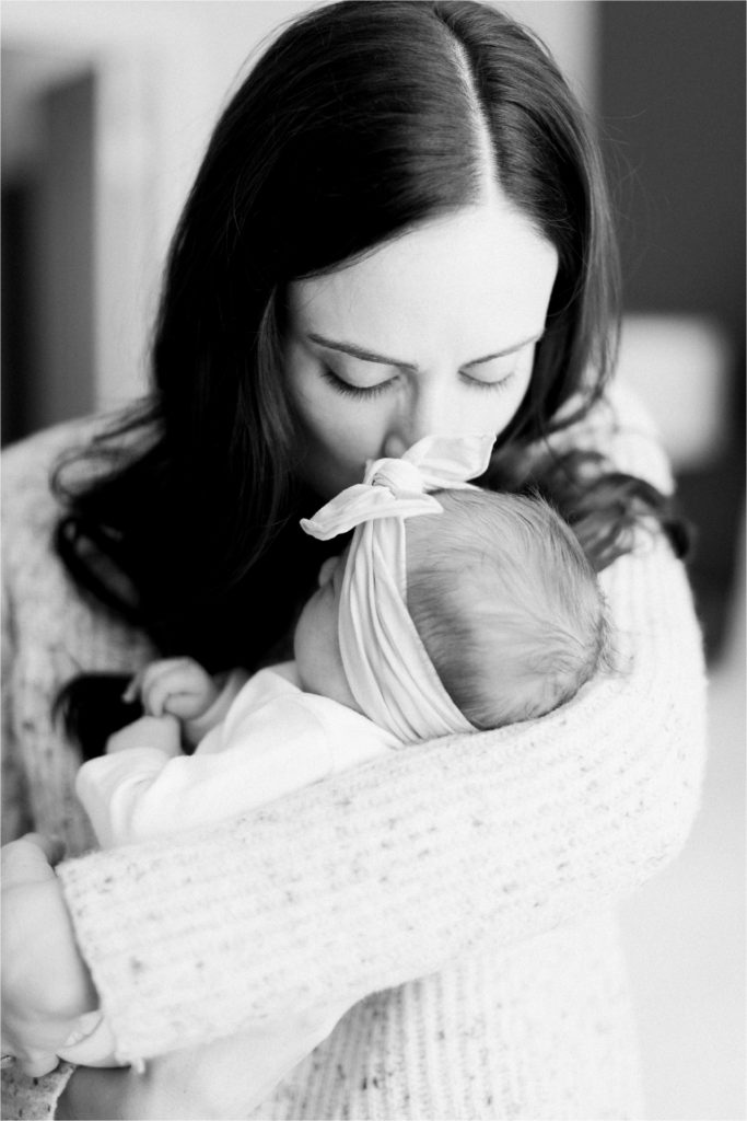 Light and airy Minnesota newborn photographer