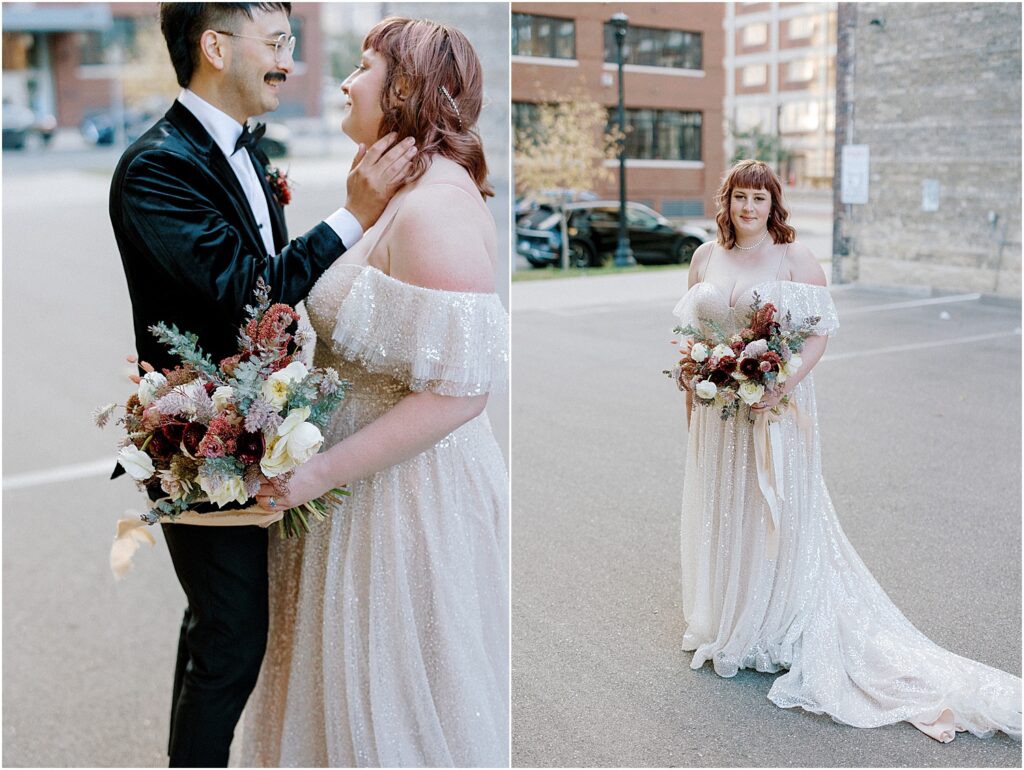 Minneapolis light and airy wedding and engagement photographer